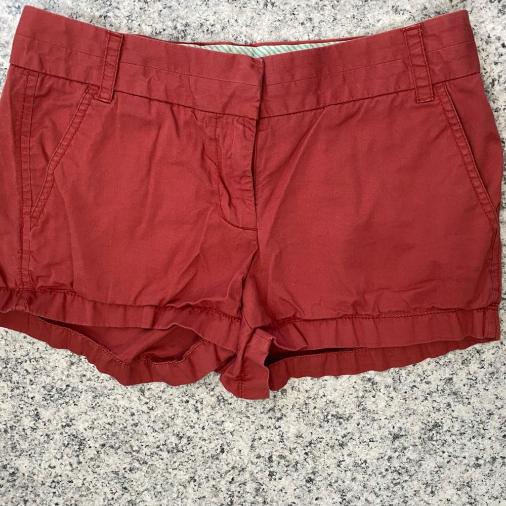 J. Crew 100% cotton chino shorts Size 2